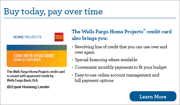 Apply for Wells Fargo HVAC financing through Arnold Service Company