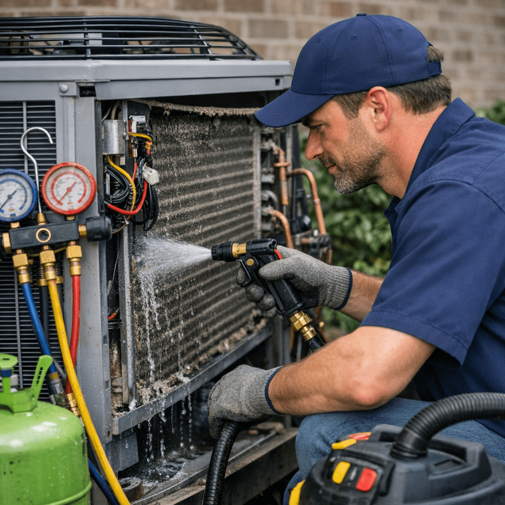 HVAC system cleaning FAYETTEVILLE NC